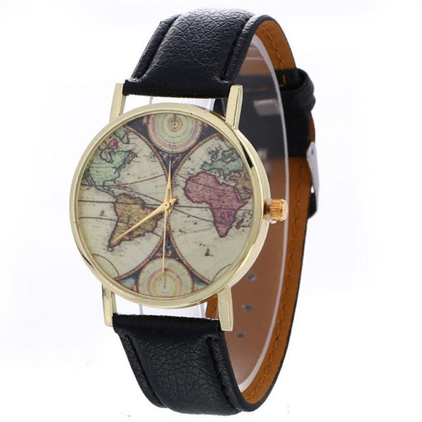 Genvivia Women Watch High Quality Neutral Simple Fashion relogio masculino Leather Quartz Wrist Watch relogio
