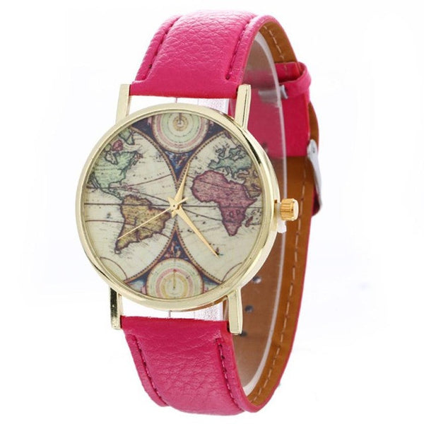 Genvivia Women Watch High Quality Neutral Simple Fashion relogio masculino Leather Quartz Wrist Watch relogio