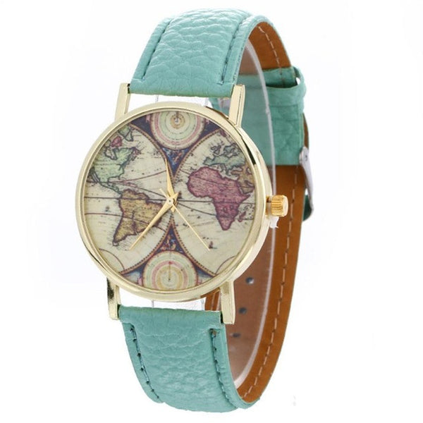 Genvivia Women Watch High Quality Neutral Simple Fashion relogio masculino Leather Quartz Wrist Watch relogio