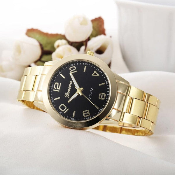 10 Colors Fashion Women Stainless Steel Watches Analog Quartz Watch Luxury Elegant Ladies Dress Watch Relogio Feminino &02