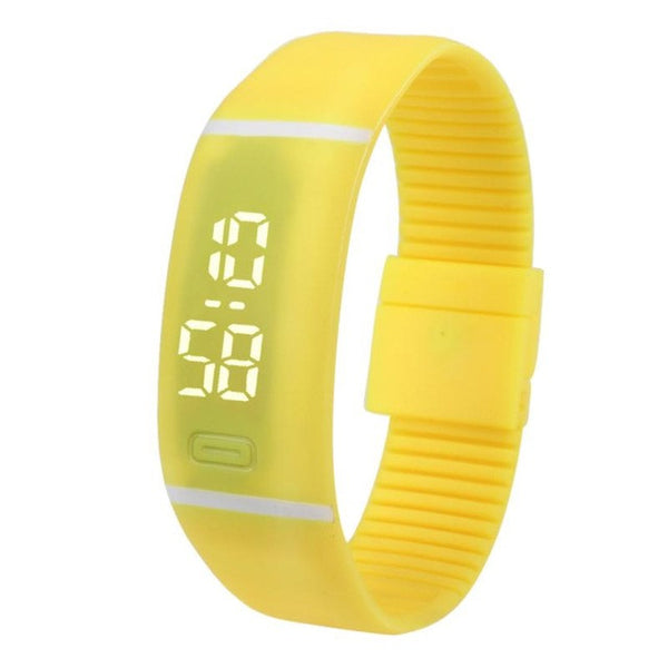 2017 Hot Mens Womens Rubber LED Digital Watch Date Sports Bracelet Digital Wrist Watches relogio masculino relogio feminino #03