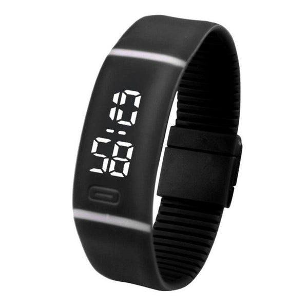 2017 Hot Mens Womens Rubber LED Digital Watch Date Sports Bracelet Digital Wrist Watches relogio masculino relogio feminino #03