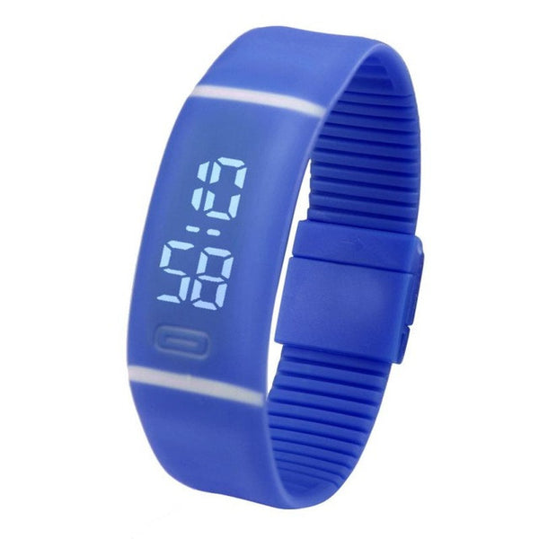 2017 Hot Mens Womens Rubber LED Digital Watch Date Sports Bracelet Digital Wrist Watches relogio masculino relogio feminino #03