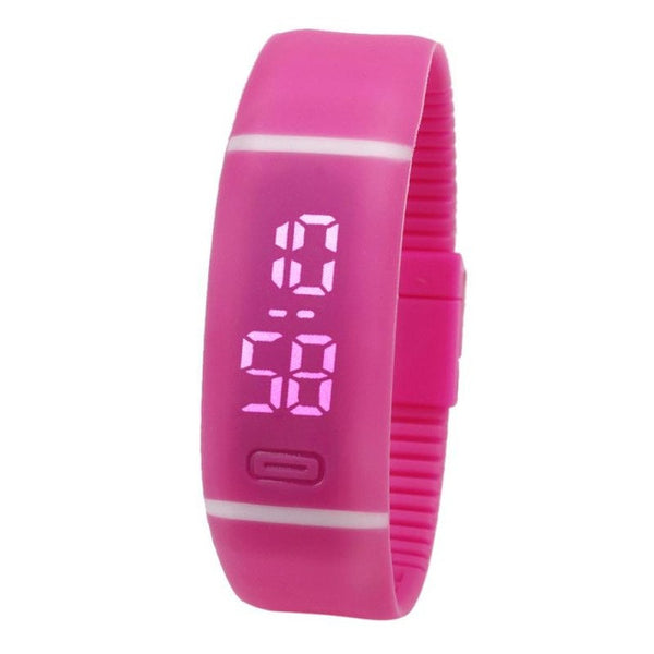 2017 Hot Mens Womens Rubber LED Digital Watch Date Sports Bracelet Digital Wrist Watches relogio masculino relogio feminino #03