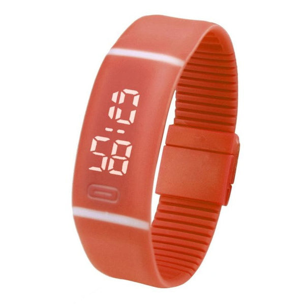 2017 Hot Mens Womens Rubber LED Digital Watch Date Sports Bracelet Digital Wrist Watches relogio masculino relogio feminino #03