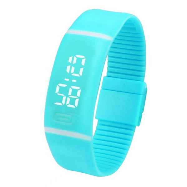 2017 Hot Mens Womens Rubber LED Digital Watch Date Sports Bracelet Digital Wrist Watches relogio masculino relogio feminino #03