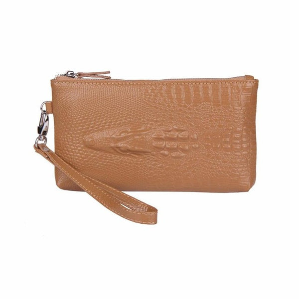 Xiniu Women long wallet Crocodile Pattern Leather Evening Bags women black wallet promotion #XTJ